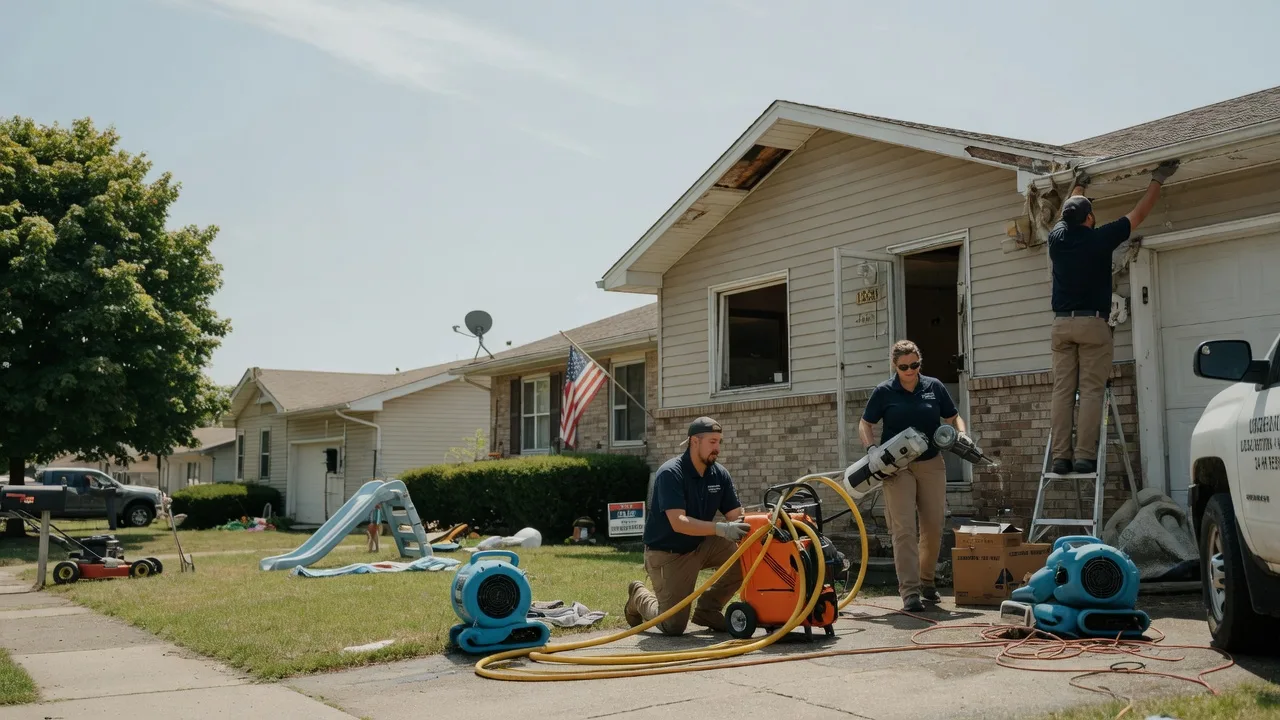 Water Damage Restoration in New Cambria, KS near me